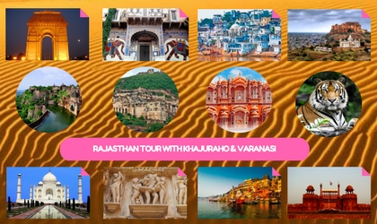 Rajasthan Tour with Khajuraho & Varanasi